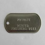 USA authentic dog tag
