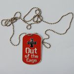 debossed dog tag